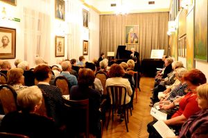 1342nd Liszt Evening. Wrocław, Music and Literature Club, 16th Sep 2019. The performers were Alexey Komarov - piano and Juliusz Adamowski - commentary. Photo by Stanislaw Wróblewski.